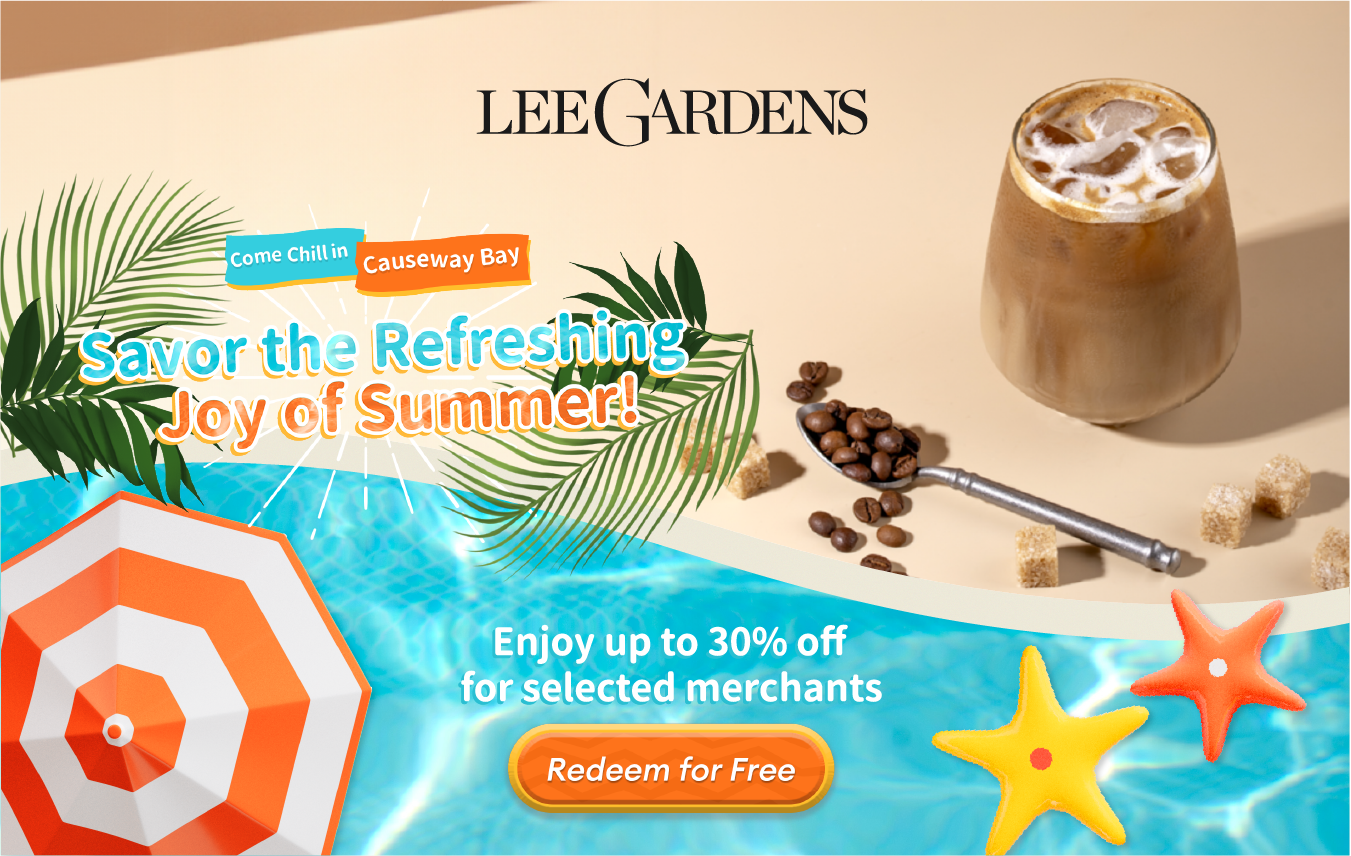 Refreshing and Rejuvenating: Summer beverages and cooling desserts served at Lee Gardens